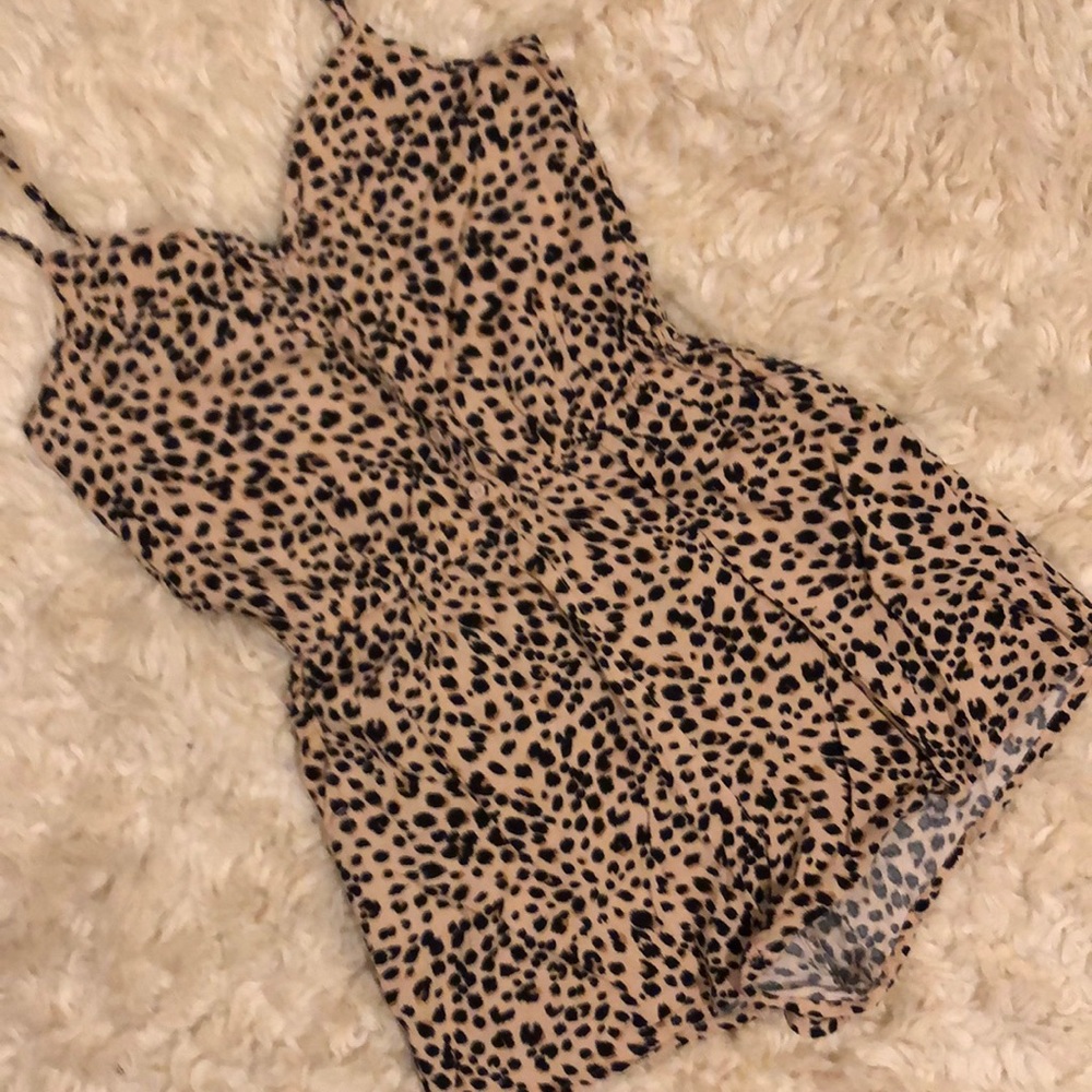 Animal print and romper